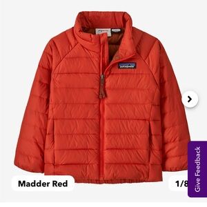 Patagonia Baby Down Sweater Jacket